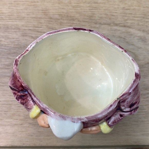 Antique Majolica Monk Tabacco Jar Humidor - Picture 9 of 13